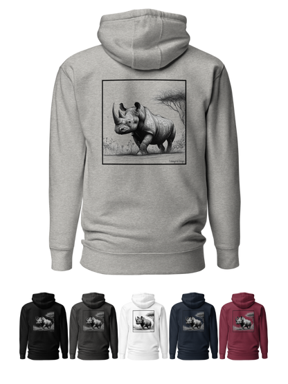 Savannah Black Rhino - Hoodie