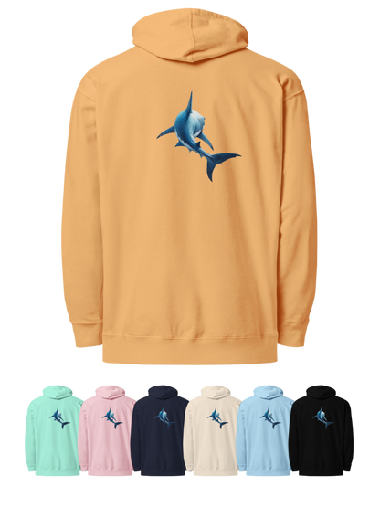 Swim Away - Great White Shark - Hoodie