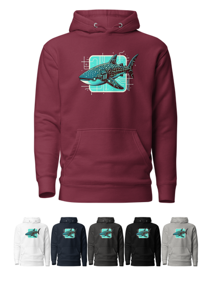 Cyberpunk'd Whale Shark - Hoodie