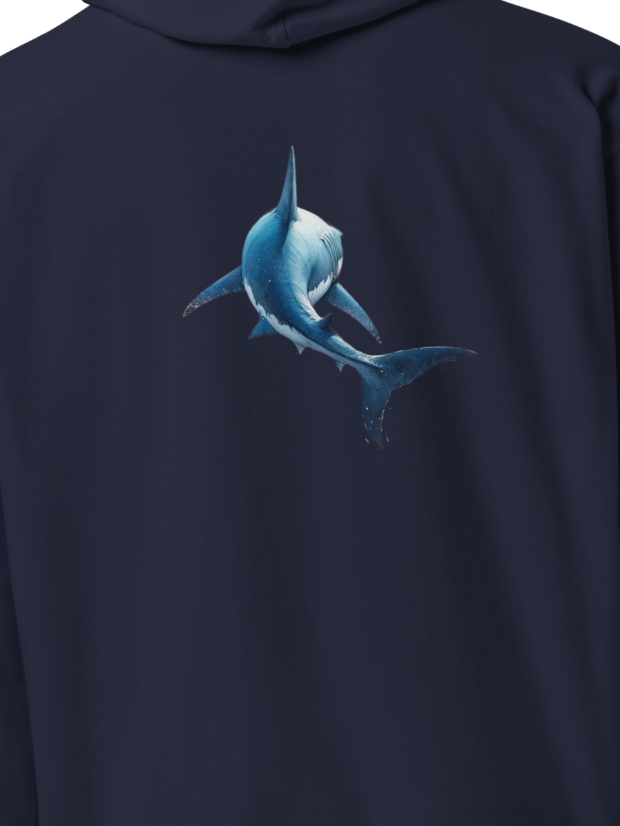 Swim Away - Great White Shark - Hoodie