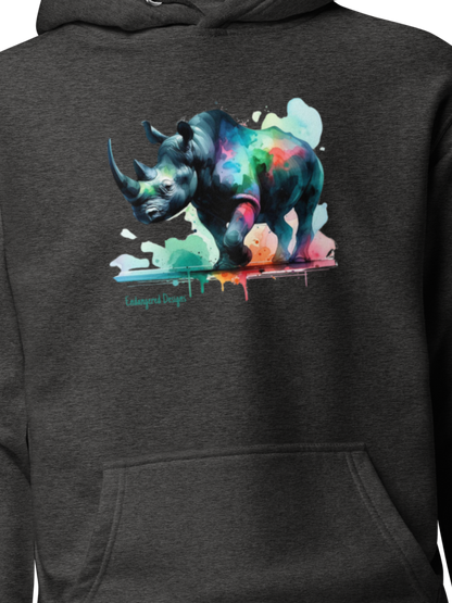 Splash the Black Rhino - Hoodie