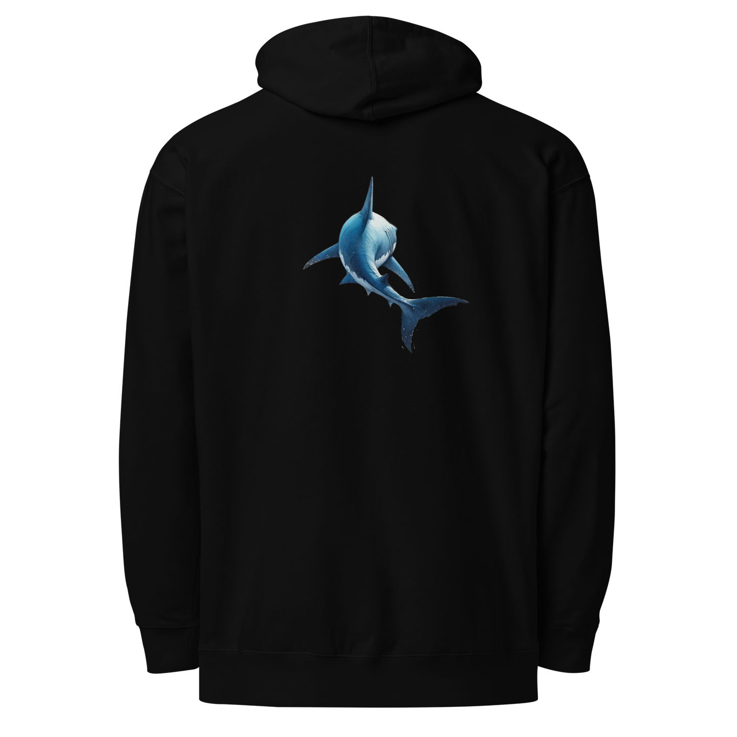 Swim Away - Great White Shark - Hoodie