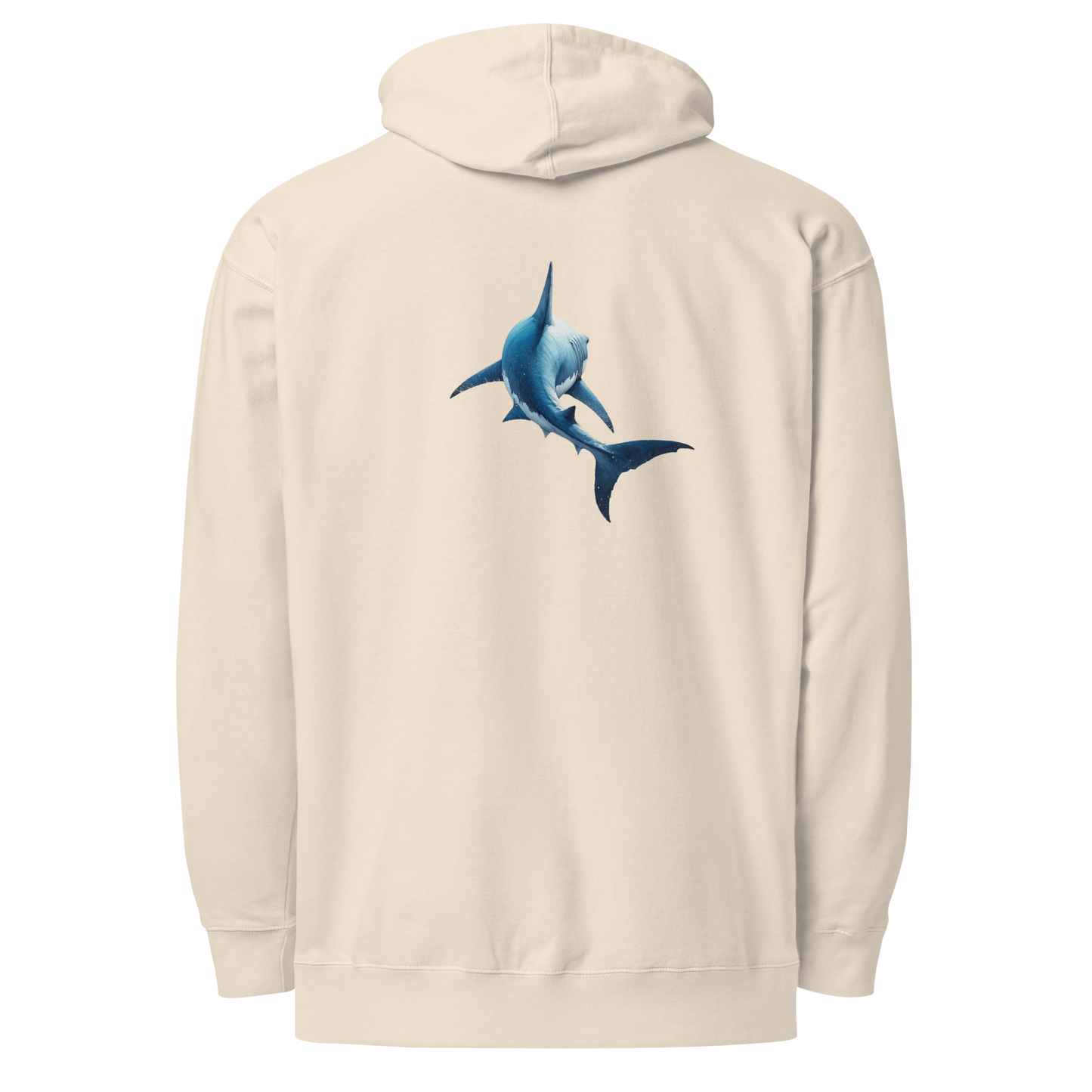 Swim Away - Great White Shark - Hoodie