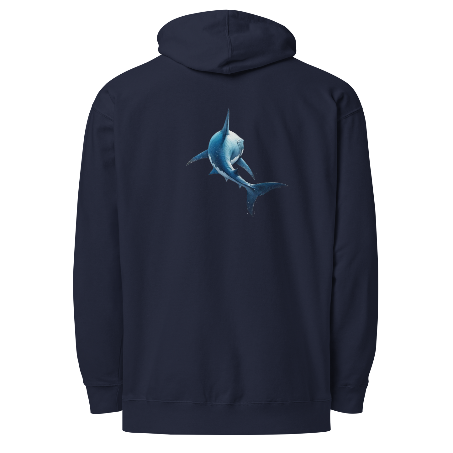 Swim Away - Great White Shark - Hoodie