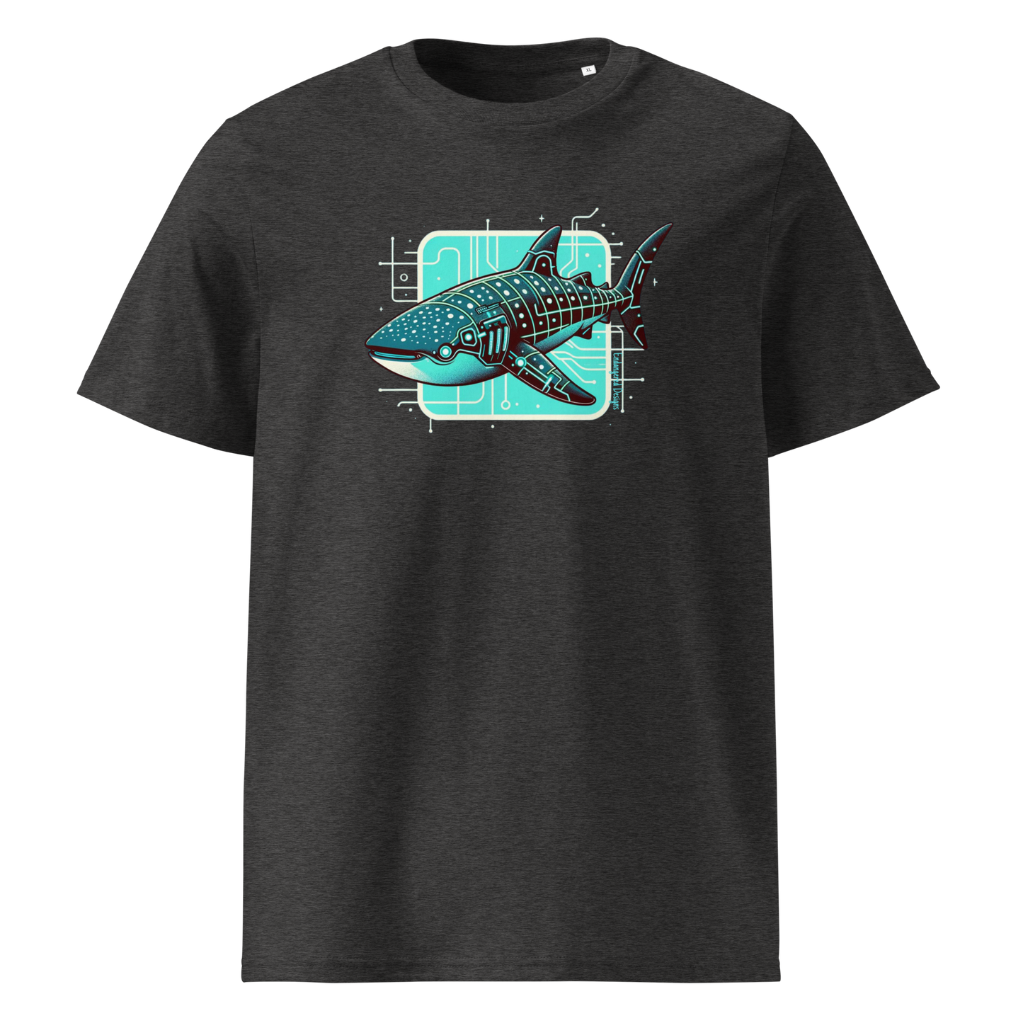 Cyberpunk'd Whale Shark - Organic T-Shirt