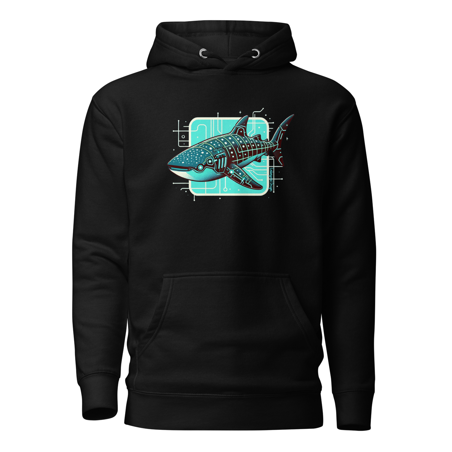 Cyberpunk'd Whale Shark - Hoodie