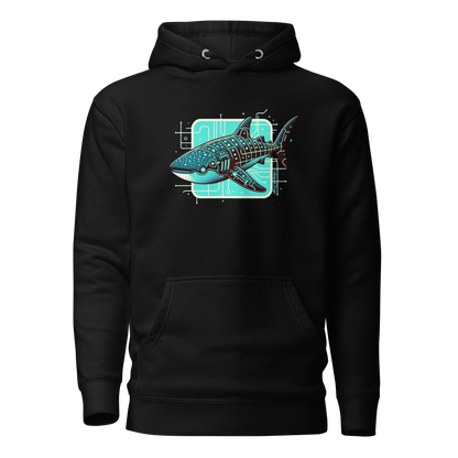 Cyberpunk'd Whale Shark - Hoodie