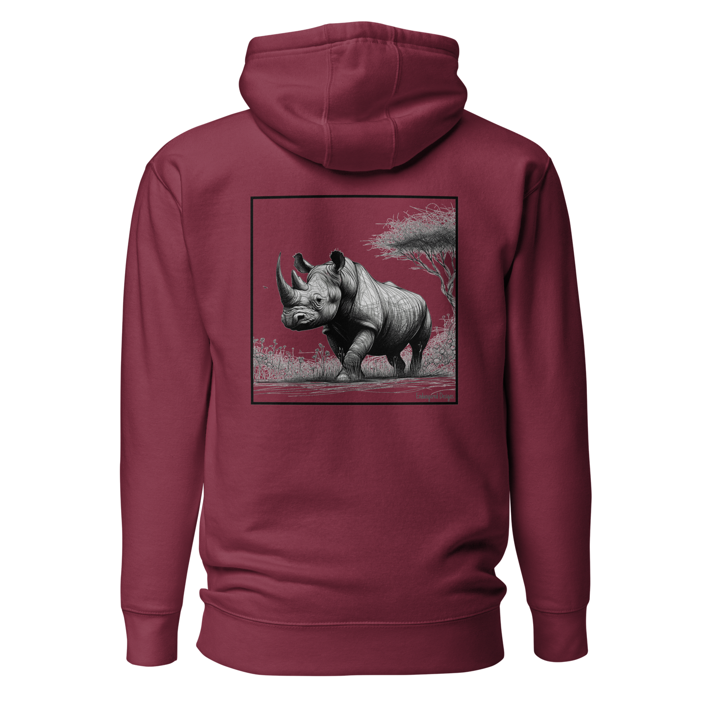 Savannah Black Rhino - Hoodie