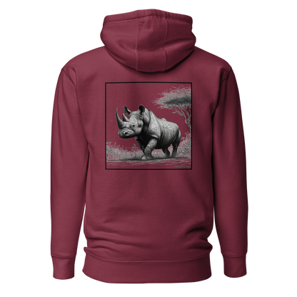 Savannah Black Rhino - Hoodie