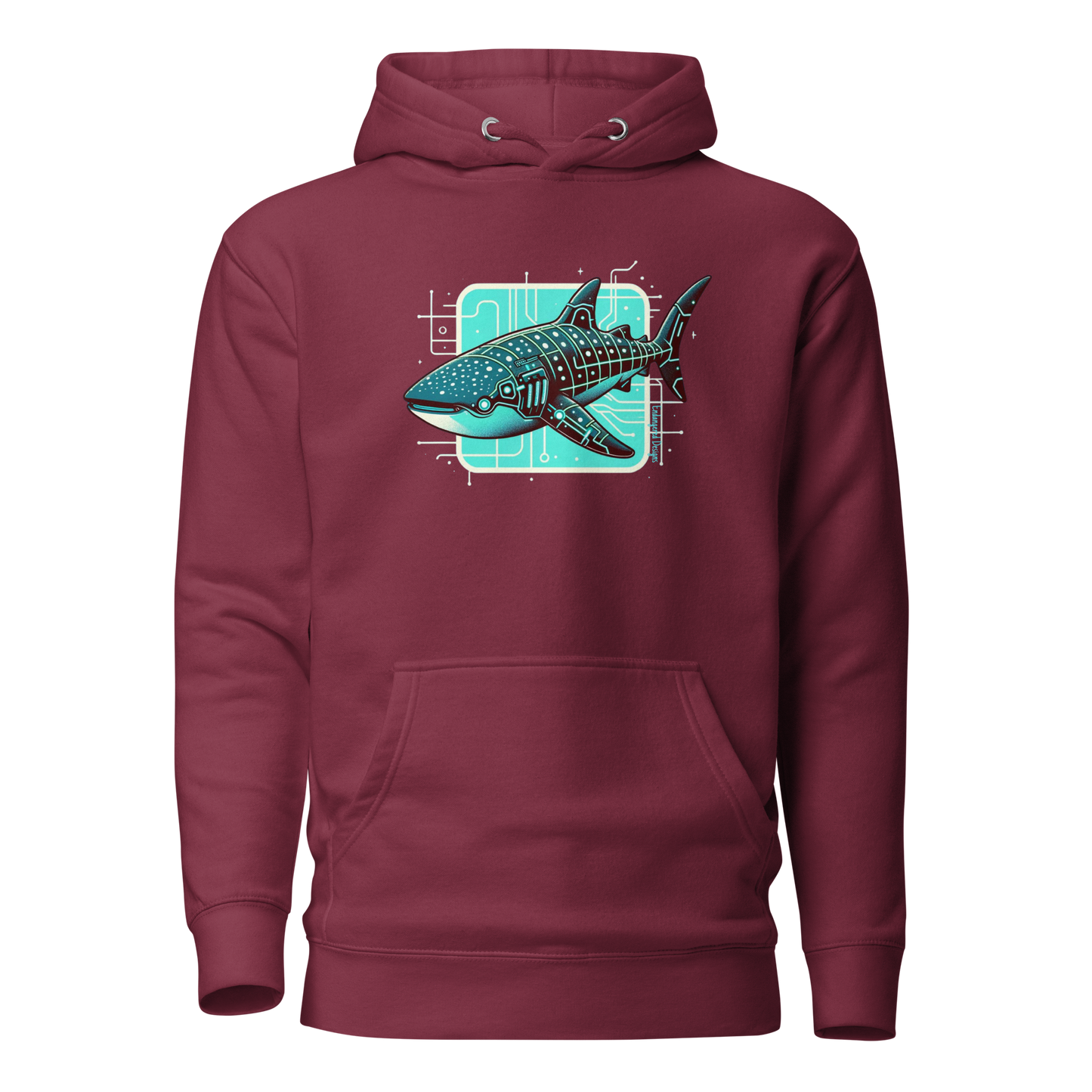 Cyberpunk'd Whale Shark - Hoodie