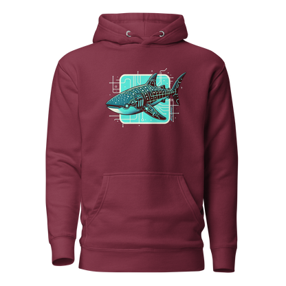 Cyberpunk'd Whale Shark - Hoodie