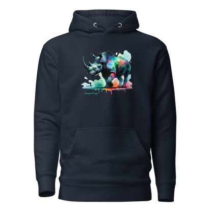 Splash the Black Rhino - Hoodie