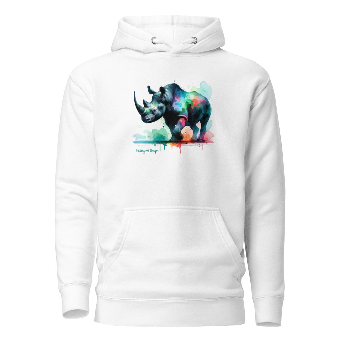 Splash the Black Rhino - Hoodie