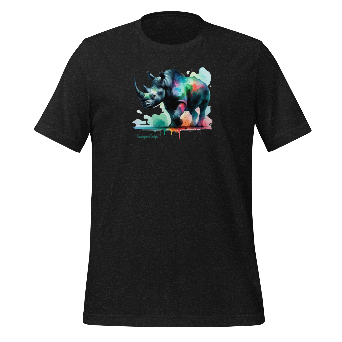 Splash the Black Rhino - T-Shirt